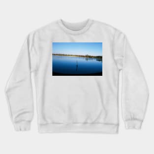 Marsworth reservoir (E590/0166) Crewneck Sweatshirt